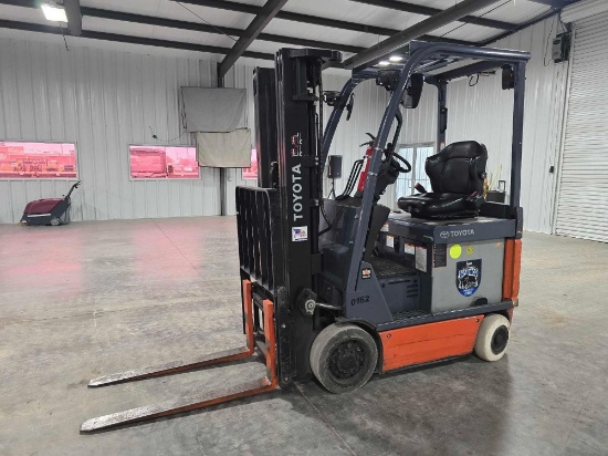 Toyota 8FBC18U 4 Wheel Electric Forklift