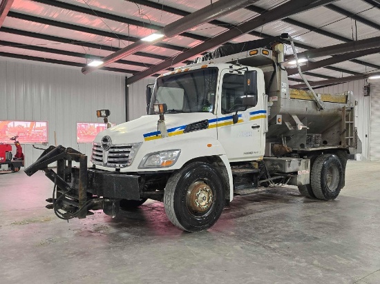 2010 Hino 338 Single Axle Dump Truck