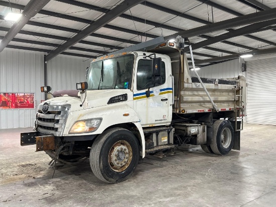 2013Hino 338 Single Axle Dump Truck