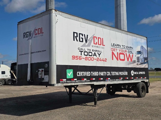 2002 Wabash National DVDBHPC 28 Foot Dry Van Trailer