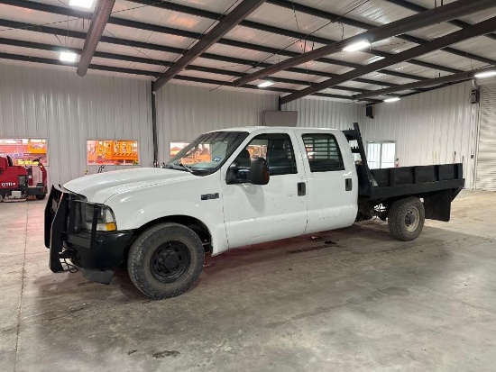2003 Ford F350 Flatbed Truck
