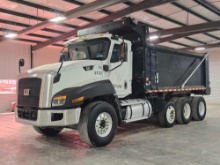 2016 Caterpillar CT660 Tri-Axle Dump Truck