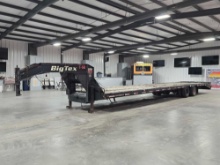 2016 Big Tex 22GN-35BK+5MR 35-Foot Gooseneck Flatbed Trailer
