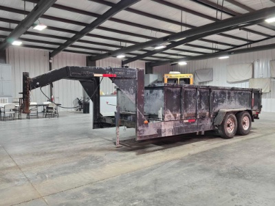 16 Foot Tandem Axle Utility Dump Trailer