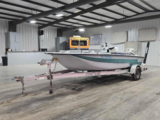 1995 Red FIN 17.9 Inshore/Bay Fishing Boat