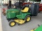 John Deere Lawn Mower 318 with leaf vacuum