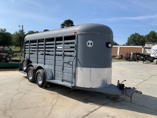2000 CM Livestock Trailer VIN 3777