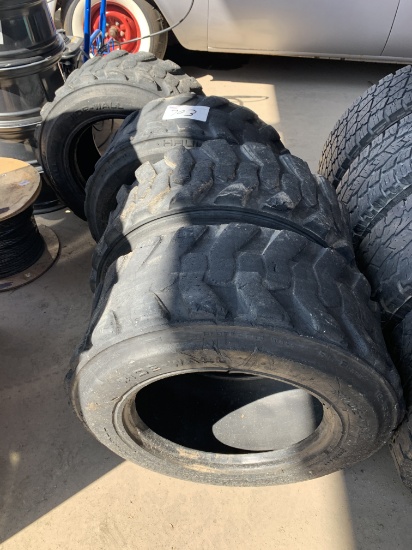 Bobcat set of (4) 10-165 tires