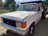 1987 Ford F350 5.8 gas PTO Dump VIN 3323