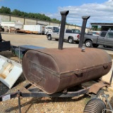 Charcoal Grill on wheels