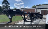 2019 Kaufman - 3 car hauler