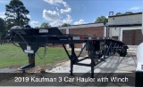 2019 Kaufman - 3 car hauler