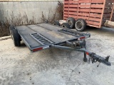 Grey Trailer with ramps 6x12