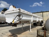 Lufkin Frameless Dump Trailer VIN 2382