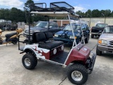 Club Car (red/white with flames)