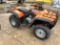 Honda Rancher 350 4x4 4 Wheeler Orange