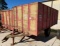 Long Mfg. Peanut Trailer -model 559/serial 3188