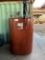 Bulk Oil tank w/air operated pump hose reel/meter