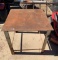 3'x3' steel shop table