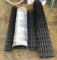 (4) Rolls Black Plastic Coated Wire