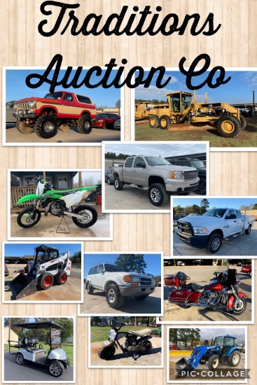 Traditions Auction Co LLC December Consignment Auc