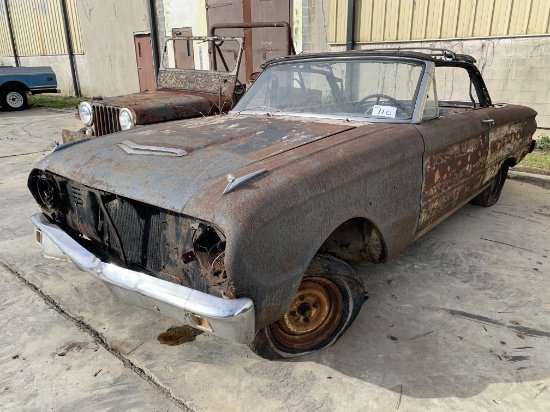 1962 Ford Falcon Convertible No Title