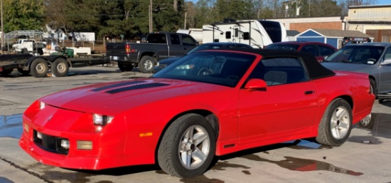 1990 Chevrolet Camaro IROC VIN 3693