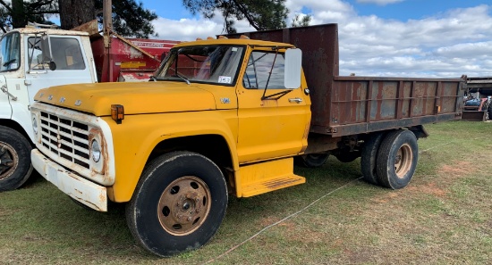 1973 Ford F600 Truck VIN 1050