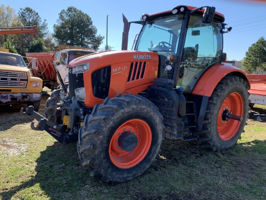 Kubota M7-171 Premium w/Zuidber 3pt system