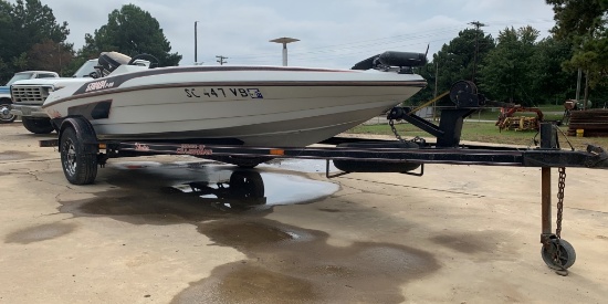 1987 Skeeter Boat with Mercury Motor