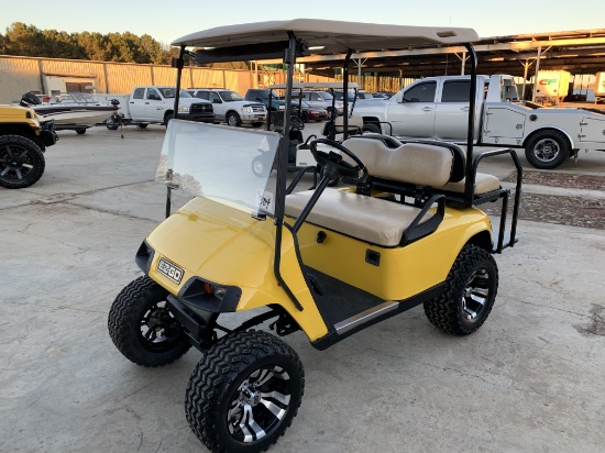 1997 EZ GO Golf Cart - Yellow