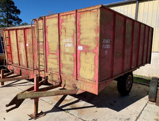 Long Mfg. Peanut Trailer -model 559/serial 3188
