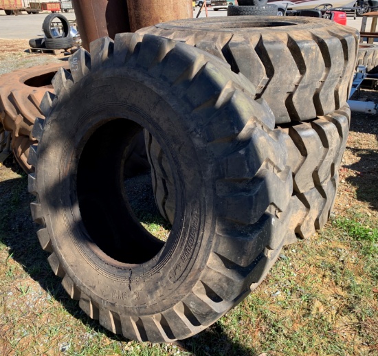 Set of 17.5-25E 16ply loader tires