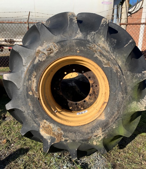 Pair of 2 BF Goodrich Tires on Rims