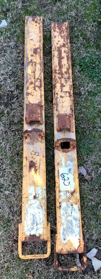 Pair of 5ft Fork Extensions