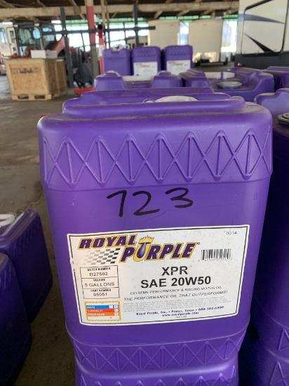 Royal Purple XPR SAE 20W50 5 Gal Motor Oil