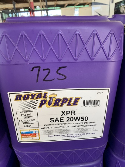 Royal Purple XPR SAE 20W50 5 Gal Motor Oil