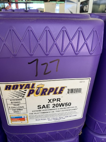 Royal Purple XPR SAE 20W50 5 Gal Motor Oil