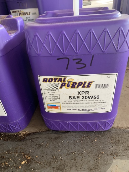 Royal Purple XPR SAE 20W50 5 Gal Motor Oil