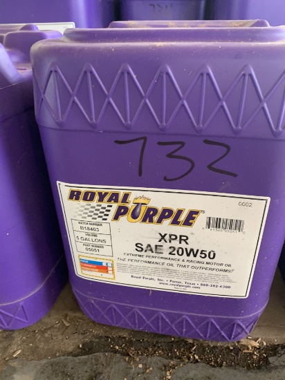 Royal Purple XPR SAE 20W50 5 Gal Motor Oil