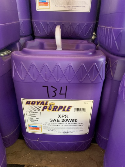 Royal Purple XPR SAE 20W50 5 Gal Motor Oil