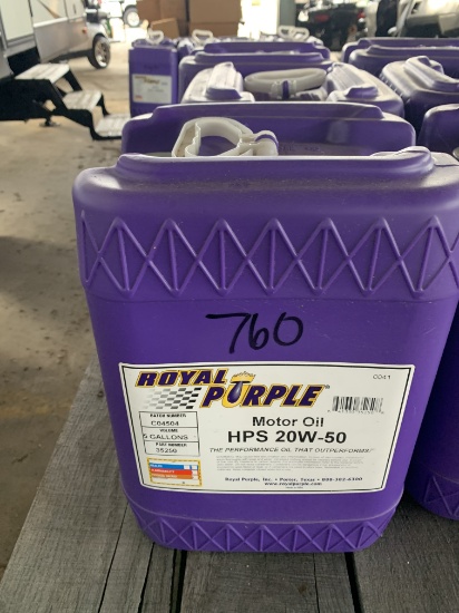 Royal Purple Motor Oil HPS 20W-50 5 Gallons