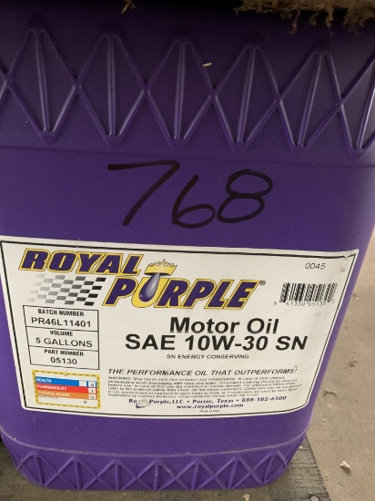 Royal Purple Motor Oil HPS 10W-30 5 Gallons