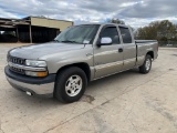 2001 Chevrolet 1500 Ext Cab VIN 5838