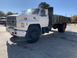 1986 Ford Dump VIN 1089