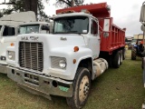 1990 Mack Dump Truck VIN 8696