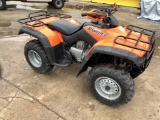 Honda Rancher 350 4x4 4 Wheeler Orange