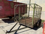 6x10 Livestock Trailer - Steel Floor No Title