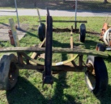 Double Rail 4 Wheel Wagon Frame
