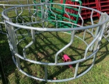 Round Hay Feeder - 3 pieces Galvanized